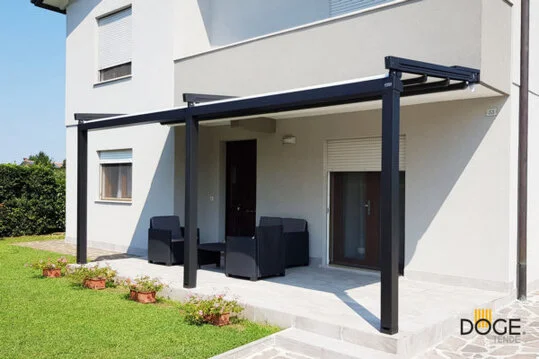 Pergola fissa addossata Montecchio Arzignano